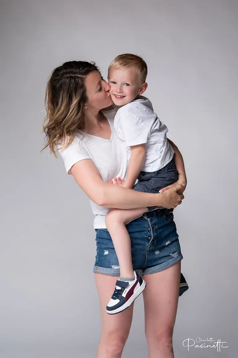 Portrait famille studio Voiron